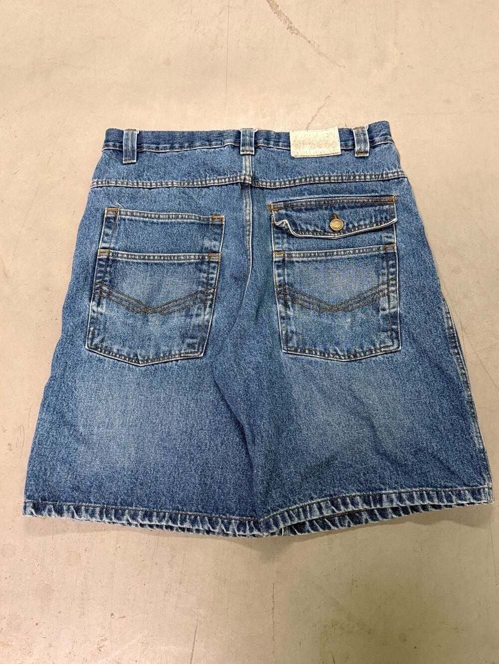 Union Square NYC Vintage Baggy Denim Shorts Size 36